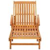 vidaXL-Lettino-Prendisole-2pz-con-Tavolo-e-Cuscini-Massello-d-Acacia