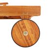 vidaXL-Lettino-Prendisole-2pz-con-Tavolo-e-Cuscini-Massello-d-Acacia