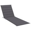 vidaXL-Lettino-Prendisole-2pz-con-Tavolo-e-Cuscini-Massello-d-Acacia