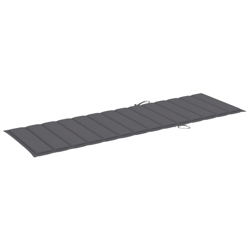 vidaXL-Lettino-Prendisole-2pz-con-Tavolo-e-Cuscini-Massello-d-Acacia