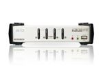 ATEN-Switch-KVMP™-VGA-audio-PS-2-USB-a-4-porte-con-OSD