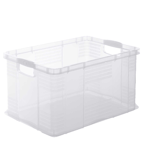 ROTHO-CONTENITORE-PORTAOGGETTI-A3-55LT-TRASPARENTE