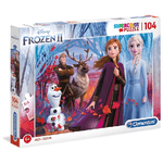 Clementoni-27274-puzzle-Puzzle-a-blocchi-104-pz-Cartoni