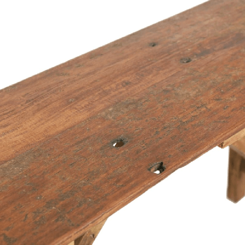 vidaXL-Tavolo-Consolle-130x40x80-cm-in-Legno-Massello-di-Recupero
