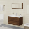 vidaXL-Set-Mobili-da-Bagno-Rovere-Marrone-in-Legno-Multistrato