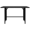 Tavolo-da-Pranzo-da-Giardino-Nero-110x70x65-cm-in-Polyrattan