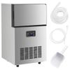 vidaXL-Macchina-per-Ghiaccio-da-420-W-Argento-45-kg---24-h