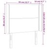 Testiera-ad-Orecchio-Grigio-Scuro-93x16x118-128-cm-in-Velluto