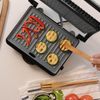 Cecotec-Griglia-Elettrica-Rock-nGrill-Dark-1000-1000-W-rivestimento-in-pietra-vassoio-raccoglitori-superficie-254-x-175-cm-privo-di-PTFE-PFOA