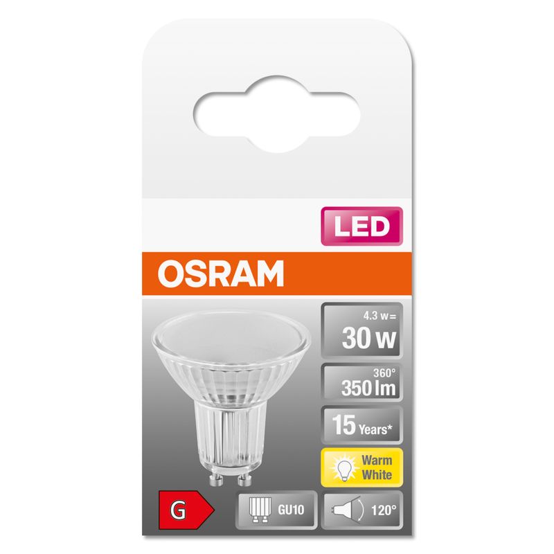 Osram-STAR-lampada-LED-43-W-GU10-G