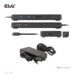 CLUB3D-CSV-1581-replicatore-di-porte-e-docking-station-per-notebook-Thunderbolt-4-Nero