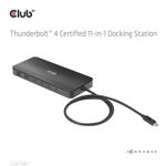 CLUB3D-CSV-1581-replicatore-di-porte-e-docking-station-per-notebook-Thunderbolt-4-Nero