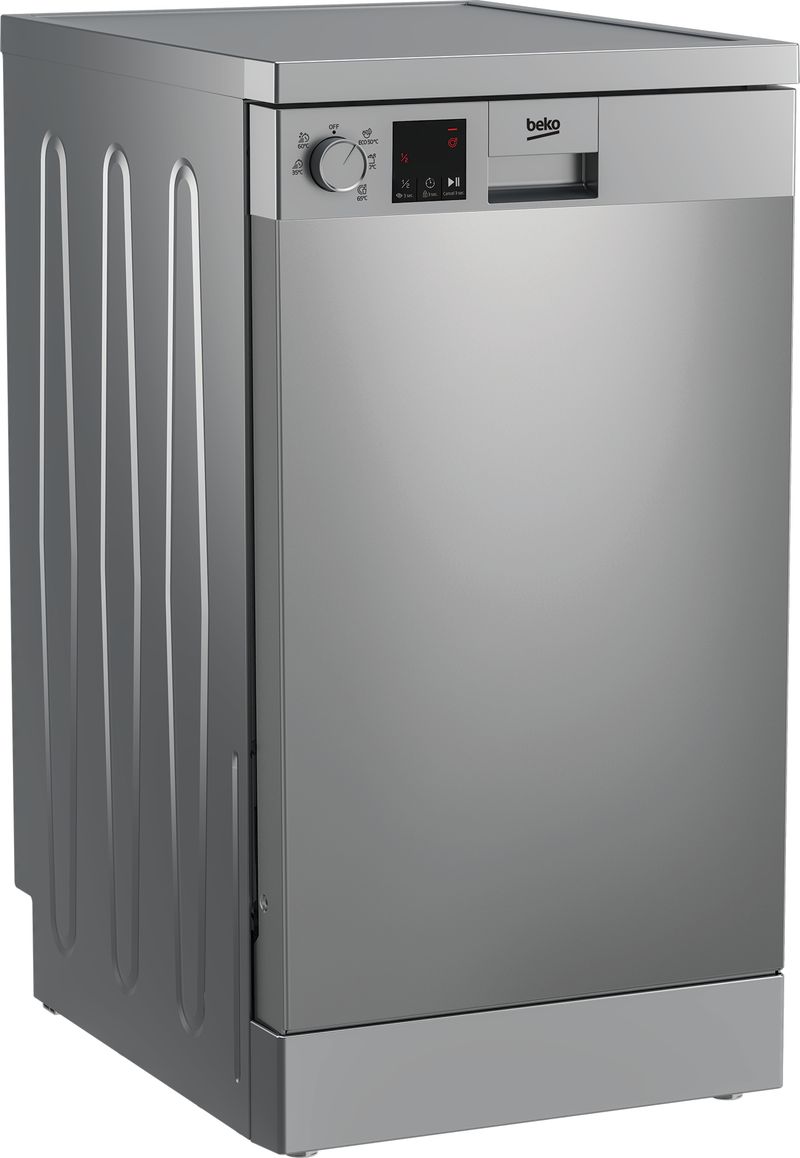 Beko-DVS05024X-Lavastoviglie-Slim-Libera-Installazione-10-Coperti-Classe-energetica-E--A----5-programmi-45-cm-Inox