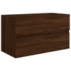 vidaXL-Set-Mobili-da-Bagno-2-pz-Rovere-Marrone-in-Legno-Multistrato