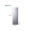 Hisense-RL481N4BIE-frigorifero-Libera-installazione-370-L-E-Acciaio-inossidabile