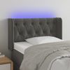 Testiera-a-LED-Grigio-Scuro-147x16x118-128cm-in-Velluto