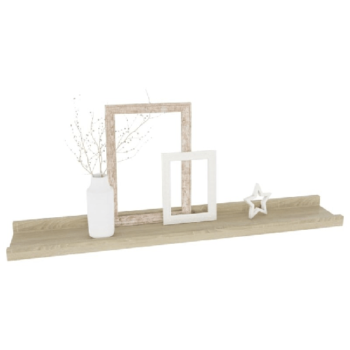 vidaXL-Mensole-da-Parete-2-pz-Rovere-Sonoma-60x9x3-cm