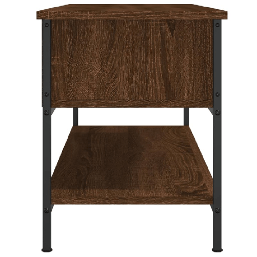 vidaXL-Mobile-Porta-TV-Rovere-Marrone-100x35x45cm-in-Legno-Multistrato