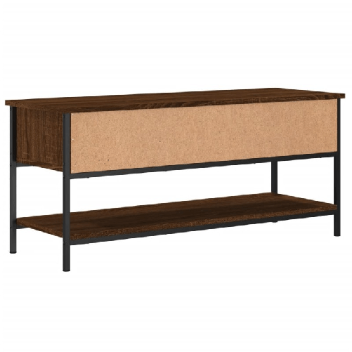 vidaXL-Mobile-Porta-TV-Rovere-Marrone-100x35x45cm-in-Legno-Multistrato