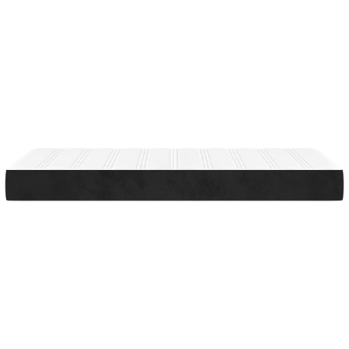 Materasso-a-Molle-Insacchettate-Nero-100x200x20-cm-in-Velluto