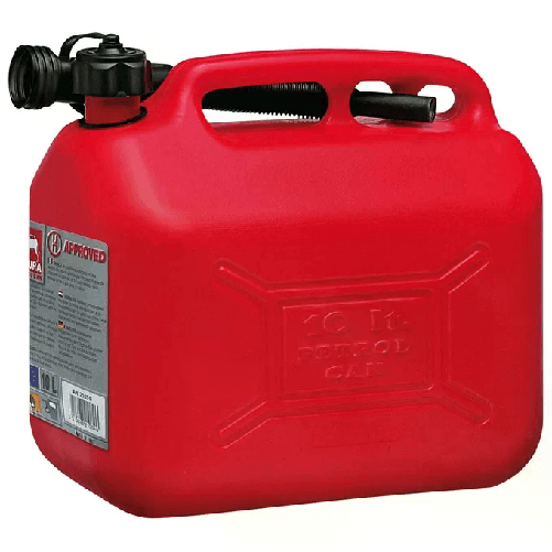 Eurasia-21035-tanica-per-carburante-10-L-Plastica-Rosso