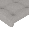 Testiera-4-pz-Grigio-Chiaro-90x5x78-88-cm-in-Tessuto