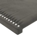 Testiera-a-LED-Grigio-Scuro-103x16x118-128cm-in-Velluto