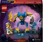 LEGO-NINJAGO-71805-Pack-Mech-da-Battaglia-di-Jay-Giochi-per-Bambini-6--Action-Figure-Giocattolo-da-Costruire-e-4-Minifigure