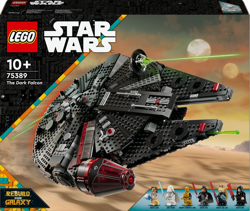 Set-di-Costruzioni-Lego-Star-Wars-75389-Black-Falcon-Multicolore-1579-Pezzi