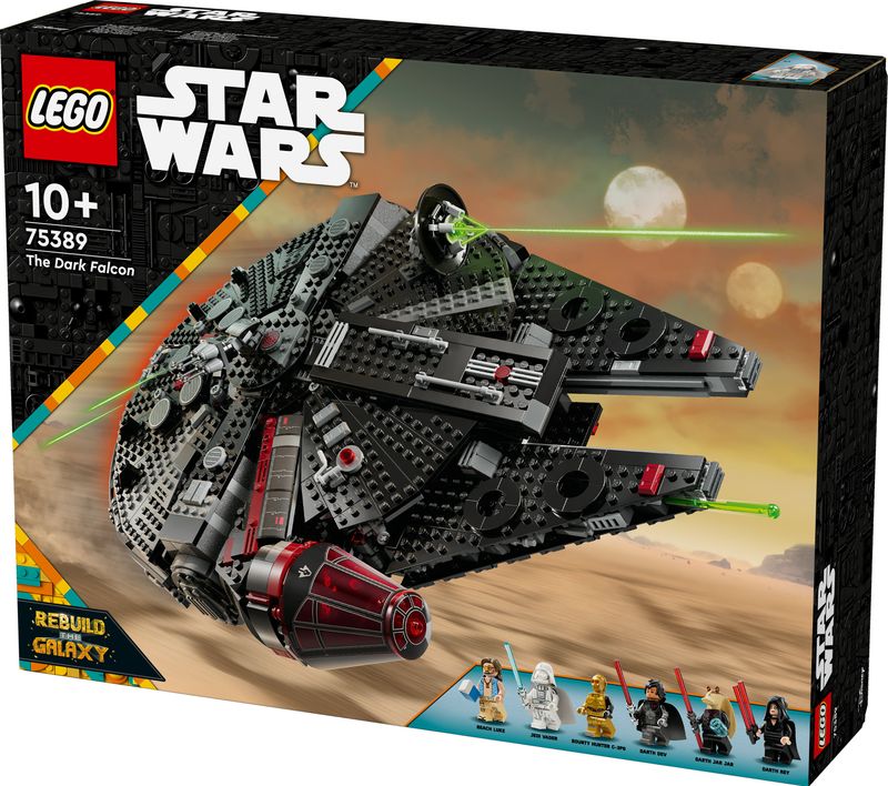 Set-di-Costruzioni-Lego-Star-Wars-75389-Black-Falcon-Multicolore-1579-Pezzi
