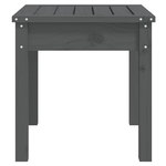 vidaXL-Panca-da-Giardino-Grigia-50x44x45-cm-Legno-Massello-di-Pino