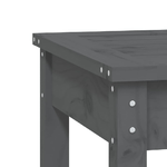 vidaXL-Panca-da-Giardino-Grigia-50x44x45-cm-Legno-Massello-di-Pino