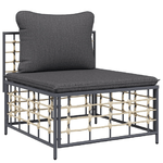 Set-Divani-da-Giardino-6-pz-con-Cuscini-Antracite-in-Polyrattan