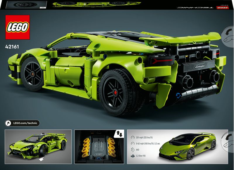 LEGO-Technic-42161-Lamborghini-Huracan-Tecnica-Modellino-di-Auto-da-Costruire-Macchina-Giocattolo-per-Bambini