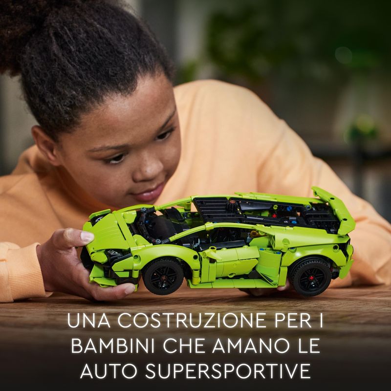 LEGO-Technic-42161-Lamborghini-Huracan-Tecnica-Modellino-di-Auto-da-Costruire-Macchina-Giocattolo-per-Bambini