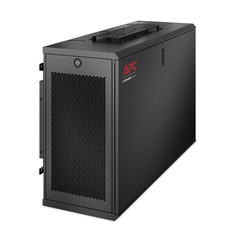 APC-AR106VI-rack-6U-Da-parete-Nero