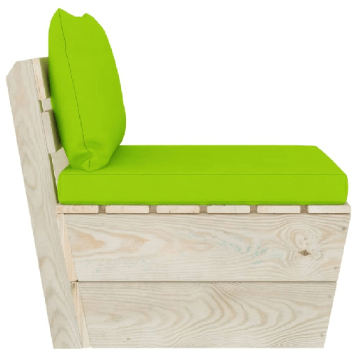 Divano-Centrale-da-Giardino-su-Pallet-e-Cuscini-Legno-di-Abete