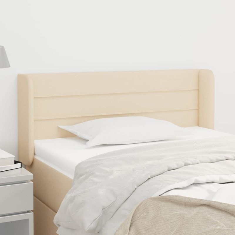 Testiera-ad-Orecchio-Crema-147x16x78-88-cm-in-Tessuto