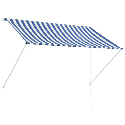 Tenda-da-Sole-Retrattile-200x150-cm-Blu-e-Bianco