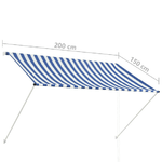 Tenda-da-Sole-Retrattile-200x150-cm-Blu-e-Bianco