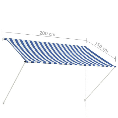 Tenda-da-Sole-Retrattile-200x150-cm-Blu-e-Bianco