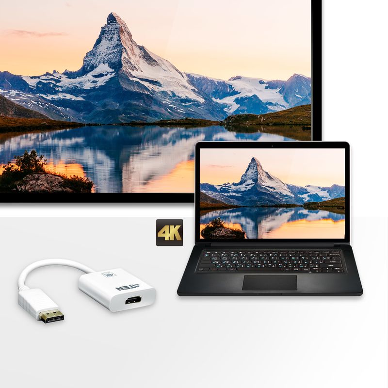 ATEN-Adattatore-attivo-da-4K-DisplayPort-a-HDMI