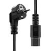 ProXtend-PC-FAC15-0005-cavo-di-alimentazione-Nero-05-m-Spina-di-alimentazione-di-tipo-F-Accoppiatore-C15