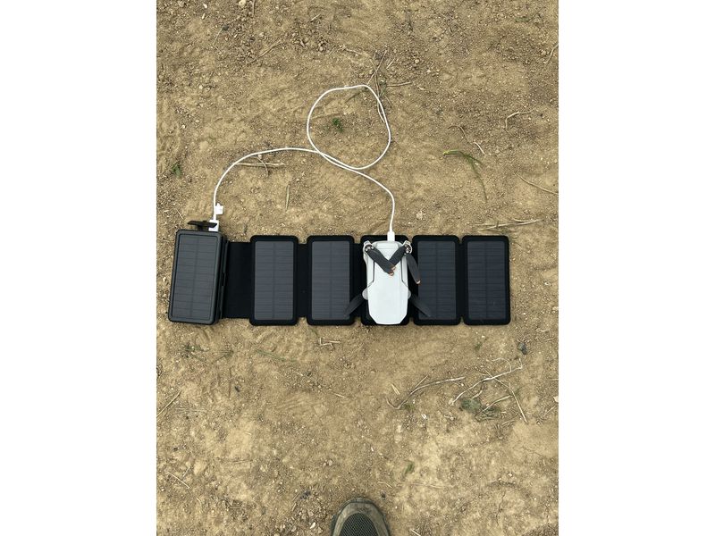 Sandberg-Solar-6-Panel-Powerbank-20000-Polimeri-di-litio--LiPo--20000-mAh-Nero