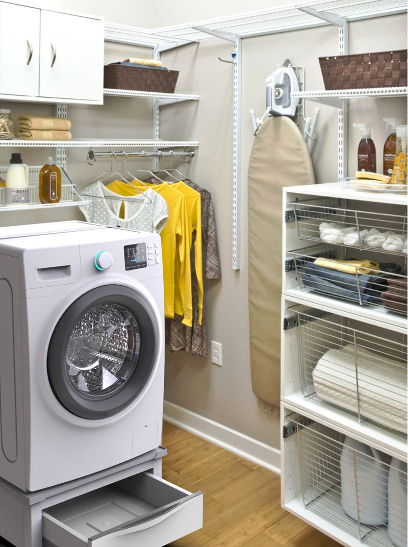 Meliconi-Kit-Colonna-Asciugabiancheria-Base-Space-White-Extra
