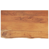 vidaXL-Piano-Bagno-100x60x25-cm-Rettangolare-Legno-Massello-di-Acacia