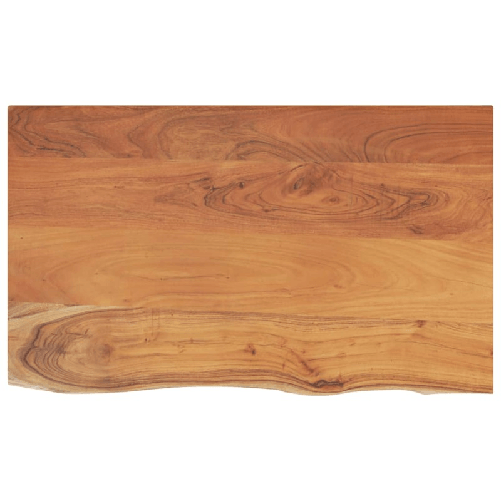 vidaXL-Piano-Bagno-100x60x25-cm-Rettangolare-Legno-Massello-di-Acacia