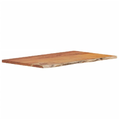 vidaXL-Piano-Bagno-100x60x25-cm-Rettangolare-Legno-Massello-di-Acacia