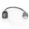 Digitus-Modulo-Keystone-Usb-2.0-Femmina-Femmina-con-Cavo-16cm-per-Placche-a-Muro-o-Pannelli-Patch