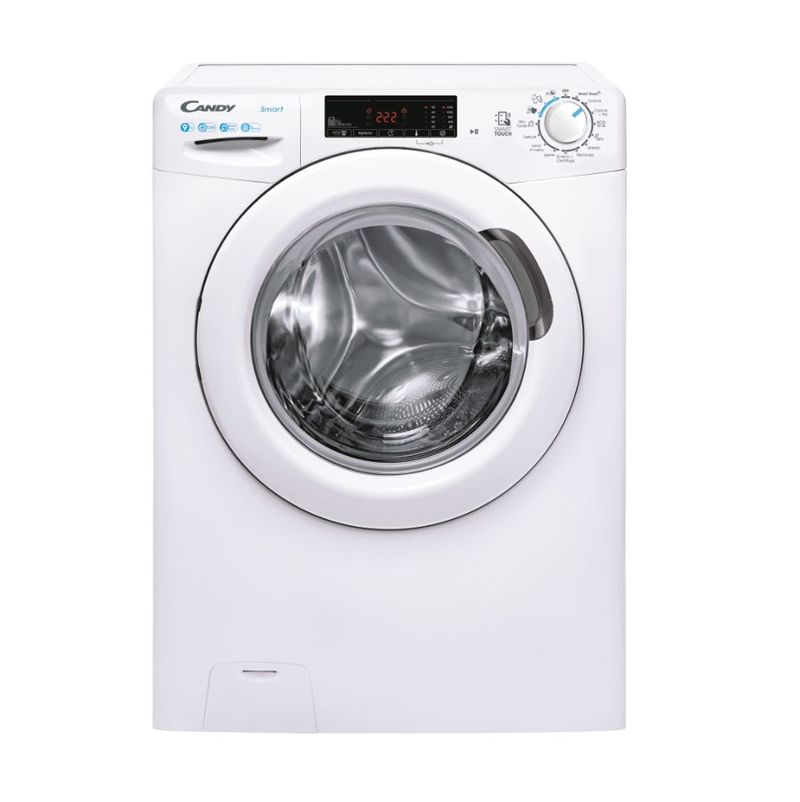 Candy-Smart-CSS129TW4-11-lavatrice-Caricamento-frontale-9-kg-1200-Giri-min-Bianco